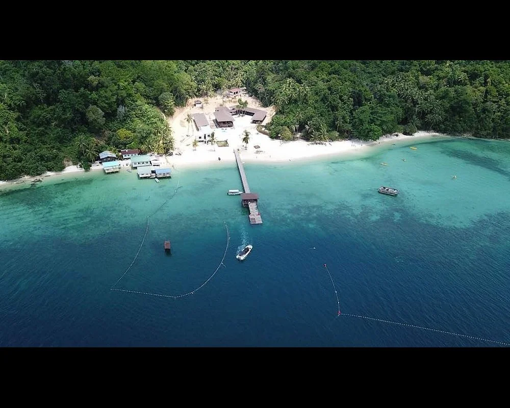 Sepanggar Island beach getaway