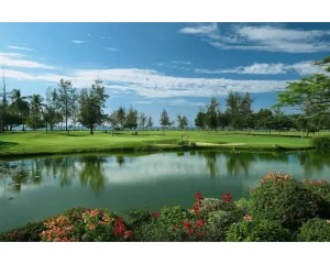 Golf course at Nexus Resort Karambunai