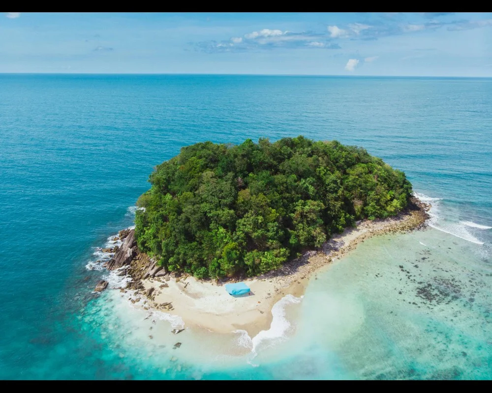 Pandan Pandan Island beach and snorkelling trip